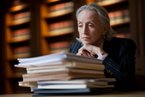 personne-assise-documents-juridiques-bibliotheque