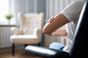 personne-dos-massage-coude-fauteuil