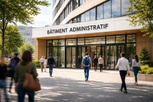 batiment-moderne-personnes-floues-arriere-plan