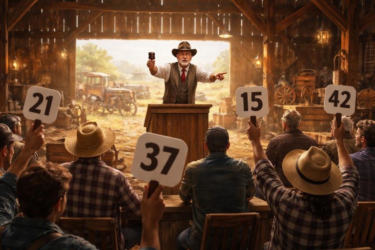 Vente aux Enchères Ferme : Comment Ça Marche ?