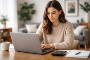 personne-ordinateur-calculatrice-salon-moderne