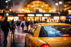 taxi-gare-passants-ville-dynamique