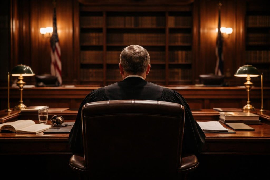 salle-tribunal-juge-etageres-livres