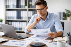 personne-table-documents-ordinateur-bureau